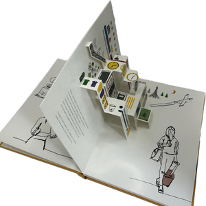 定制OEM热卖儿童书籍印刷儿童教育3D弹出式书籍印刷 - Product Image 3
