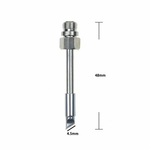 Dayanıklı pirinç malzeme 510 konu M7 * 0.5mm arayüzü Mini elektronik havya için yedek lehim ipuçları - Product Image 6