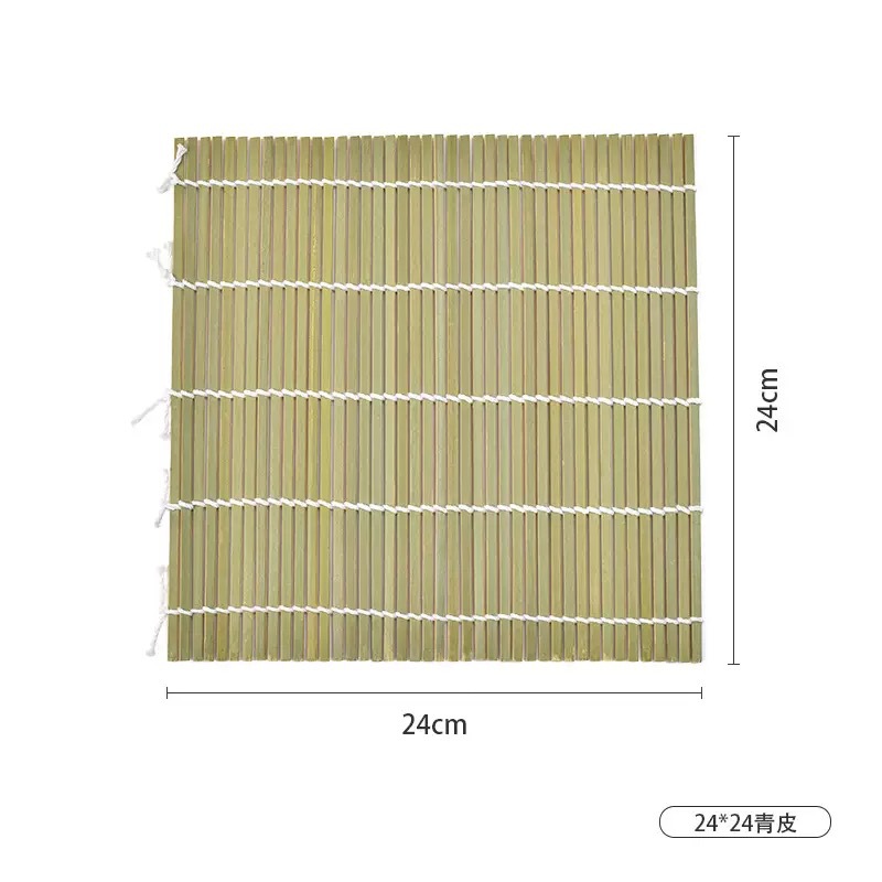 Rollo de sushi piel verde 24*24