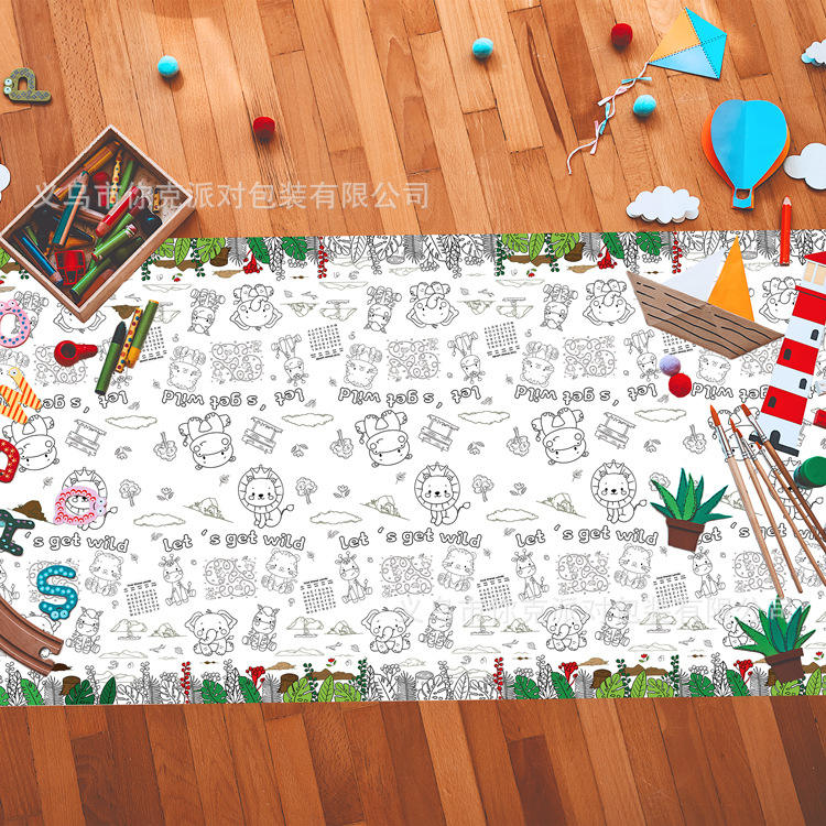 Animal tablecloth 137 * 274cm