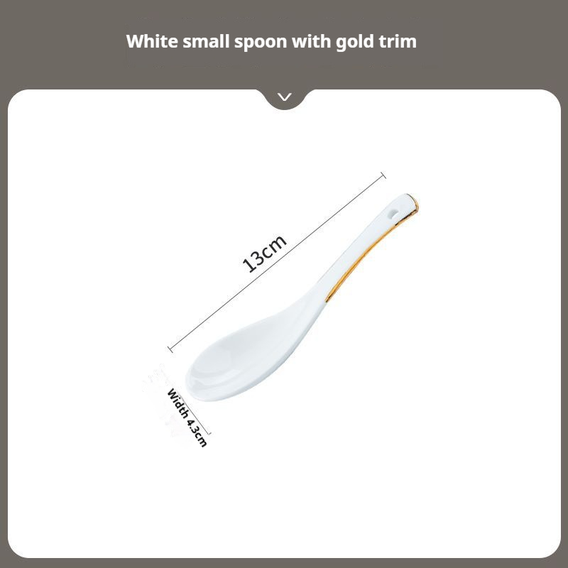 Petite cuillère blanche