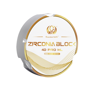 98X14MM C 4 4D Pro seramik zirkonya blokları öğe zirkonya disk laboratuar malzemeleri, 4D cad cam diş zirkonya blok - Product Image 4
