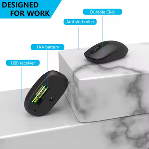 Bx6200 Chất Lượng Cao 2.4GHz Nhà Văn Phòng USB Bàn Phím Không Dây Chuột Combo Với Cắt Kéo Hoạt động Kailh Trục Cơ Thể Cho Máy Tính Để Bàn Sử Dụng - Product Image 5