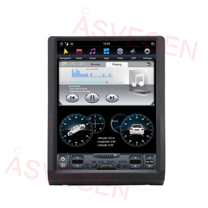 New 13 Inch Tesla Screen Car Stereo Radio Car Video Player Dashboard GPS Navigation for Toyota Land Cruiser LC70 LC75 LC76