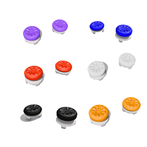 Support <strong>Custom</strong> Colors Package Thumbstick Extender &amp; Printing Rubber Silicone Grip Cover 2 Sets for PS5 &amp; <strong>PS4</strong> <strong>Controller</strong> - Product Image 1