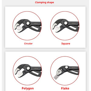 CR-V yüksek kaliteli el aracı pense 7 dişliler özelleştirilmiş ambalaj ve logo ile ayarlanabilir su pompası pense - Product Image 4