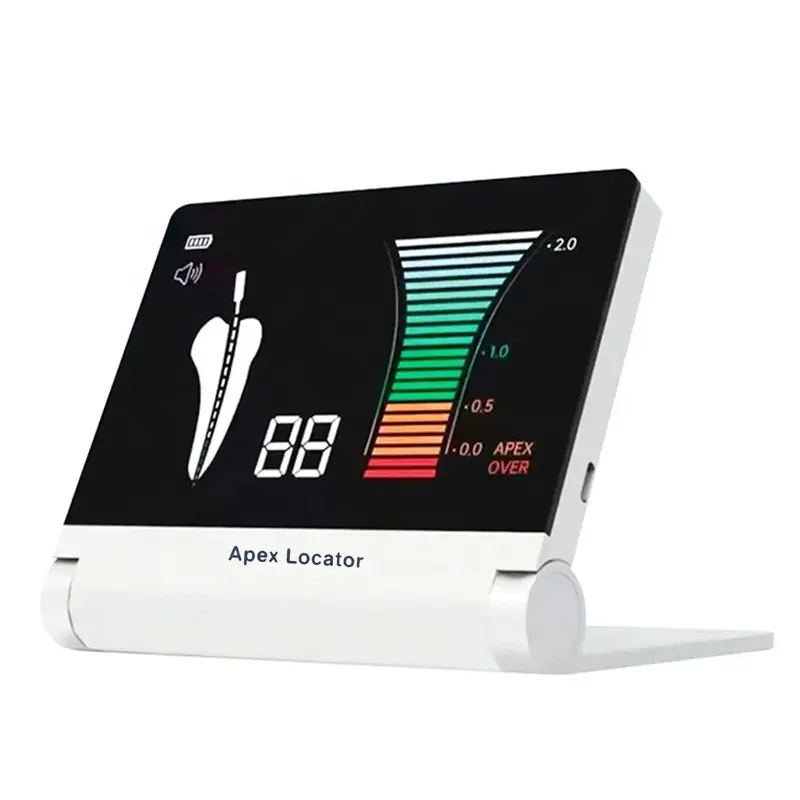 جهاز تحديد موقع قمة الشاشة, جهاز تحديد موقع قمة الشاشة لشاشة LCD فائقة الدقة لمعدات علاج الأسنان في قناة الجذر جهاز تحديد موقع apex اللبية