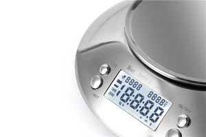 Scala elettronica impermeabile da cucina 11lb con grande Timer Display LCD - Product Image 3