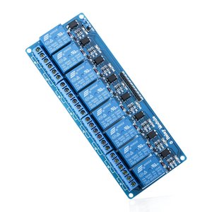 아두이노 UNO R3 메가 1280 DSP ARM PIC AVR STM32 와 호환 가능한 광커플러 ELEGOO 8 채널 DC 5V 릴레이 모듈 - Product Image 6