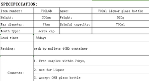 Customized Transparent Beer Glass Bottles with Various Capacities of 650ml 750ml <strong>1L</strong> Customized Large-size Beer Glass Bottles - Product Image 6