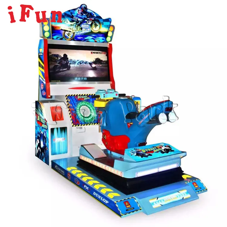 Meest Populaire Simulator Motorracespel Arcade Racegame Machine Muntautomaat Motorrijmachine