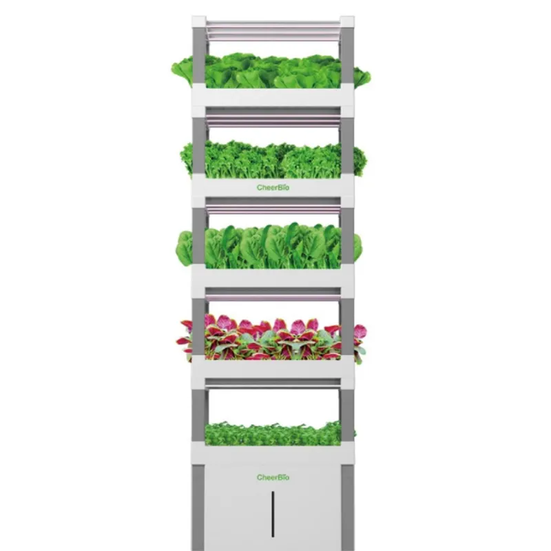 Plantador inteligente do agregado familiar com tela LED vegetais hidropônicos planta crescer caixa