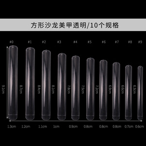OEMxxxlエクストラテーパードディープCカーブロングコフィンネイルチップデザインのフレンチネイルアート指の爪フルカバーネイルチップ女性用 - Product Image 2