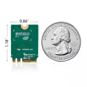 デュアルバンドWifiワイヤレス2400Mbps NGFF M.2 BT 5.0Wifiカード (IntelAX200ワイヤレスネットワークカード用) - Product Image 1