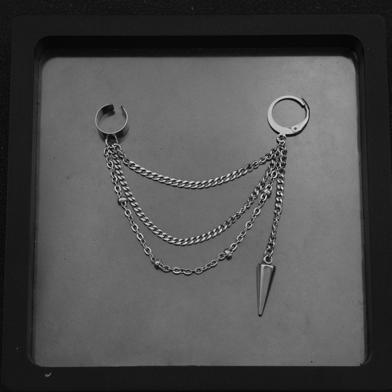 E024-S1 (One there are ear holes an earring)