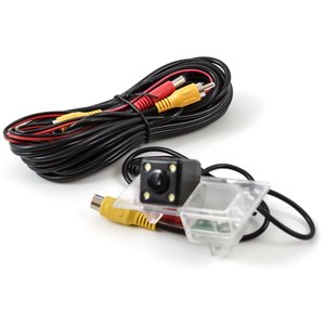 Audi A4L için kablosuz ters kamera A6L A3 A1 S3 Q3 Q5 CCD dinamik parça AHD araba gövde kolu park yardımı geri görüş kamerası - Product Image 1