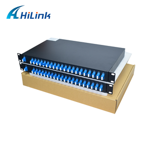 100ghz 0.8nm間隔DWDM Mux demux40チャンネルガウスタイプmuxCバンドマルチプレクサAAWGアサーマルAWG Gauss - Product Image 4