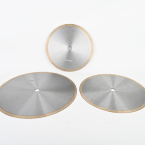 Yüksek hızlı endüstriyel masa makinesi testere kesme bıçağı disk düz pürüzsüz kenar sıcak ve soğuk pres tarafı ile süper ince elmas - Product Image 5