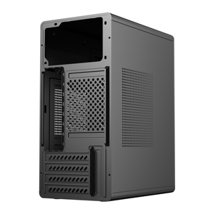Ruix MY06 Micro-ATX/ITXミッドタワーコンピュータケースファッショナブルなオフィスPCカスタムロゴ付き無声ストック製品 - Product Image 6