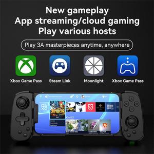 D6 Wireless Gamepad Stretch able Gaming Controller BT-Spiels teuerung mit Hall-Effekt-Analog-Stick für iOS/Android/Switch/PC - Product Image 2