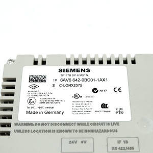 Оригинальный дистрибьютор Siemens SIMATIC HMI сенсорный экран панель оператора 6AV6642-0BC01-1AX1 для программирования PLC - Product Image 2