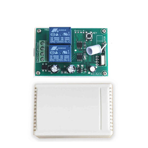 433Mhz <strong>Wireless</strong> Remote <strong>Control</strong> Switch 220V 10A 1CH <strong>Relay</strong> Receiver Module RF <strong>Relay</strong> Transmitter with 433 Mhz Remote <strong>Control</strong> - Product Image 1