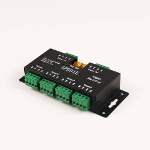 SP901E 5 В ~ 24 В 4CH светодиодный пиксельный усилитель сигнала SPI ретранслятор Адресуемая Светодиодная лента и цветная программируемая светодиодная матричная панель - Product Image 2
