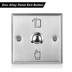 Interruttore a pulsante di uscita del pannello in lega di zinco per il sistema di controllo accessi alla porta - Product Image 5