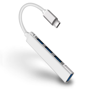 4-in-1 USB C Hub tipi C USB 3.0 4-Port adaptörü Mini USB Splitter Multiport uzatma PC PS4 dizüstü bilgisayarlar yerleştirme istasyonu bilgisayarlar - Product Image 3