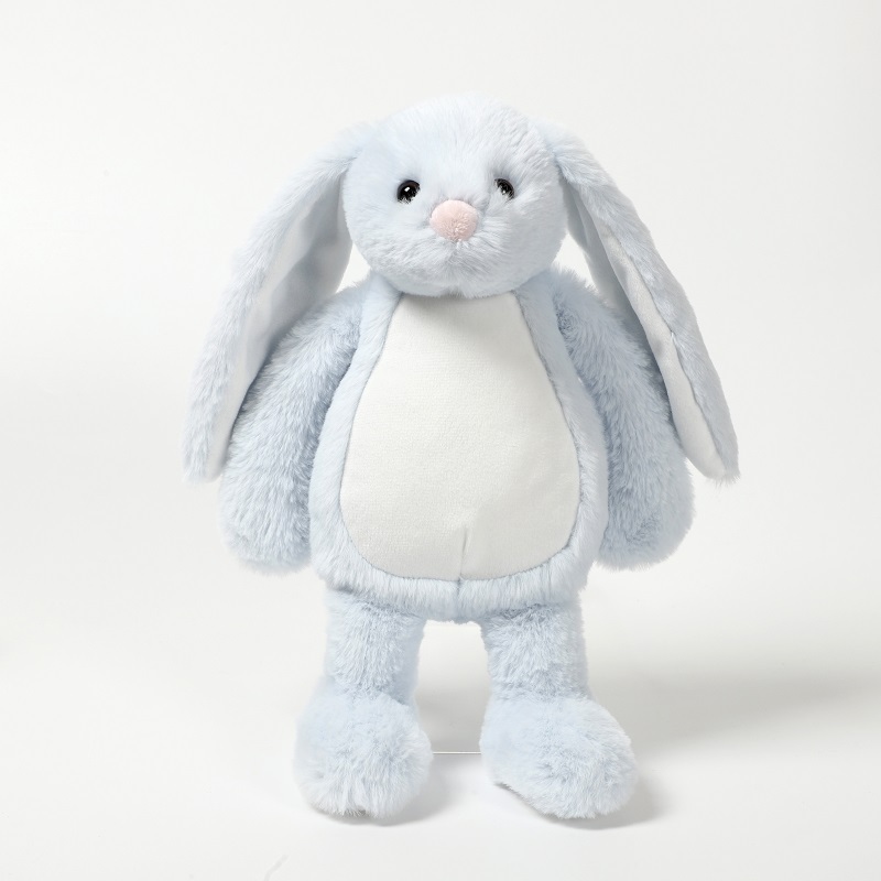 Blue with white belly