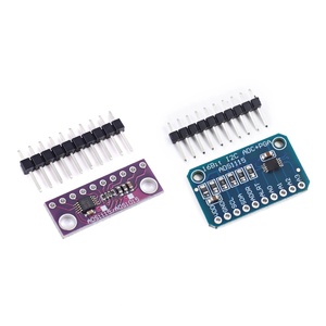 I2C ADS1115 modulo a 4 canali ADC a 16 Bit con amplificatore a guadagno programmabile RPi blu/scheda viola - Product Image 1