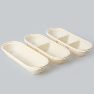 Corn <strong>Starch</strong> Ecological Lunch <strong>Boxes</strong> Bowls Disposable Biodegradable Food Container - Product Image 3