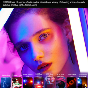 Zsyb การถ่ายภาพมืออาชีพแสงหรี่แสงได้ RGB มือถือแบบชาร์จไฟได้ไฟฟิล์ม LED สําหรับกล้องวิดีโอ - Product Image 6