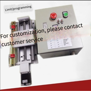 Stepper motor <span class=keywords><strong>slide</strong></span> trilho precisão transmissão tabela Máquina de perfuração automática tocando máquina multi-função trilho deslizante
