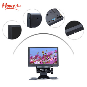 Tamaño pequeño 5 "7" 8 "LCD Monitor VGA BNC AV Entrada Metal Frame CCTV Monitor - Product Image 2