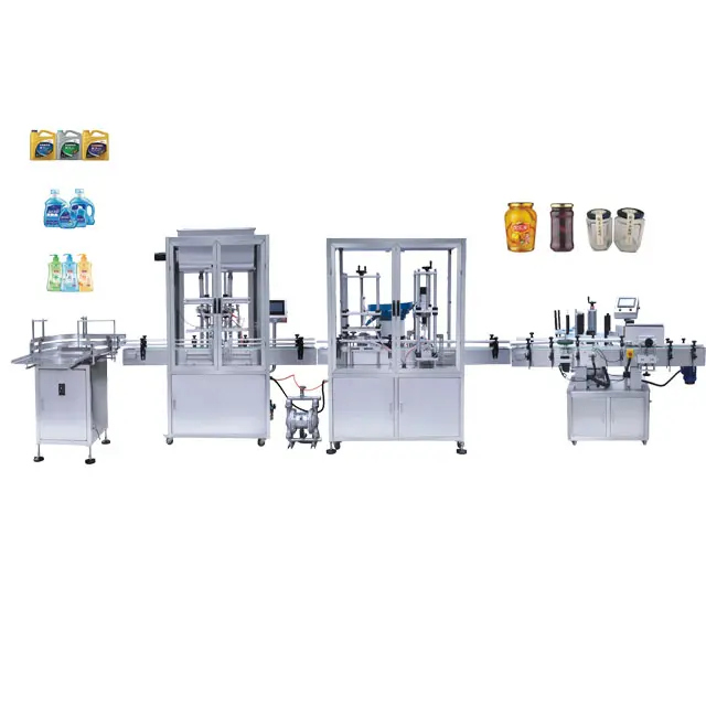 Máquina de enchimento lubrificante líquido lavanderia automática linha de produção/alta eficiência máquina de enchimento de água pura para suco de frutas