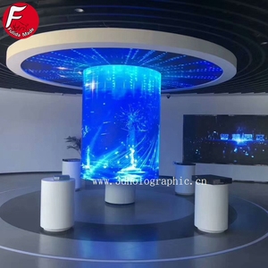 Schermo di visualizzazione a Led flessibile curvo a colonna cilindrica con modulo Led morbido P1.8 P2 P2.5 P3 P4 - Product Image 5