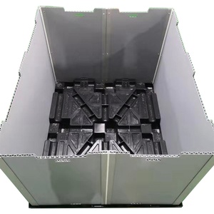 Mayorista Multisize Plegable Bloqueable Caja-palé de plástico Contenedores de palé - Product Image 4