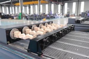 Enrutador de madera multifunción de 6 cabezales, máquina enrutadora CNC Atc de 3 ejes para muebles, sillas, patas de mesa - Product Image 5
