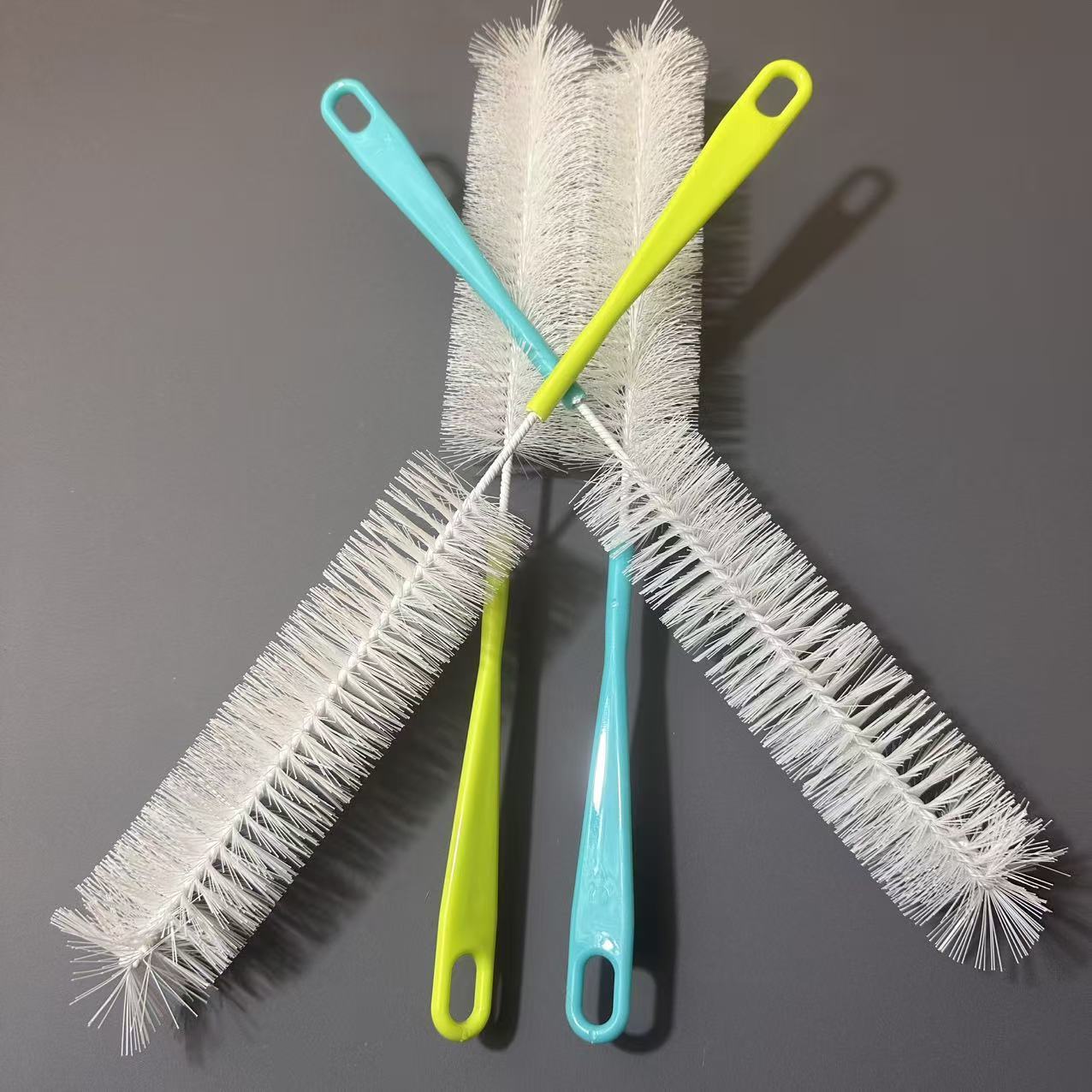 2 long brush green blue