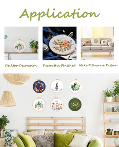 Tự làm thủ công đấm Kim Thêu đầy đủ nghệ thuật kit hoa tùy chỉnh <span class=keywords><strong>Cross</strong></span> <span class=keywords><strong>Stitch</strong></span> người mới bắt đầu đầy màu sắc bướm thêu Bộ dụng cụ thiết lập - Product Image 6