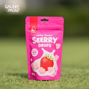 Şeffaf pencere özel Logo Pet gıda ambalaj çanta dondurularak kurutulmuş köpek davranır <span class=keywords><strong>15g</strong></span> sağlık beslenme ton balığı somon kedi kremsi davranır