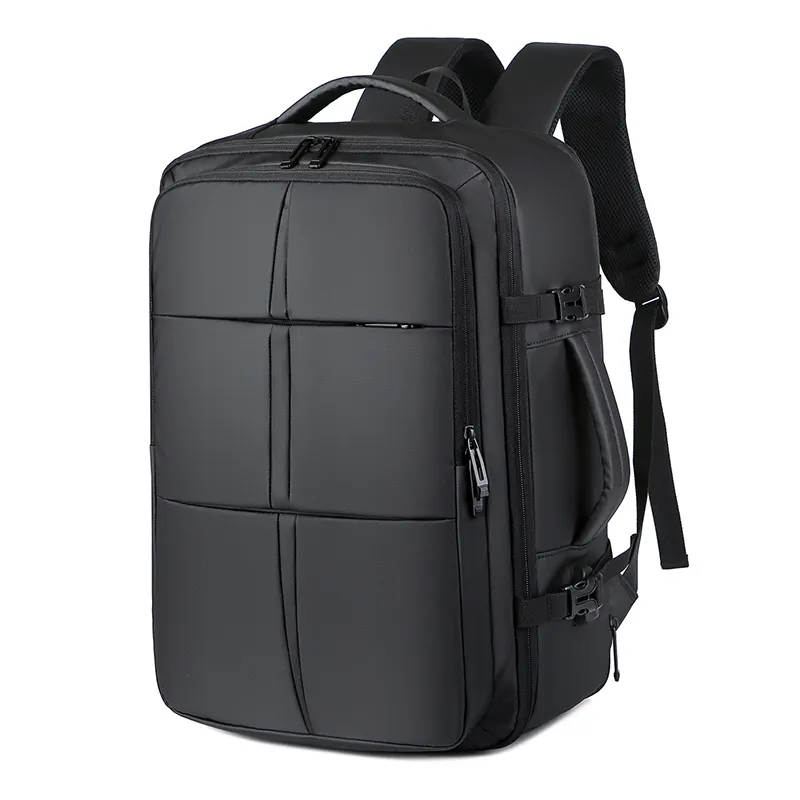 Yeni tasarımcı su geçirmez erkek iş dizüstü sırt çantası commute sırt çantası sırt çantası ile Usb şarj portu