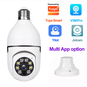 Tuya E27 Light Smart Home Light Bulb <strong>Camera</strong> 360 Degree Ptz Wifi Security Cctv IP <strong>Camera</strong> - Product Image 2