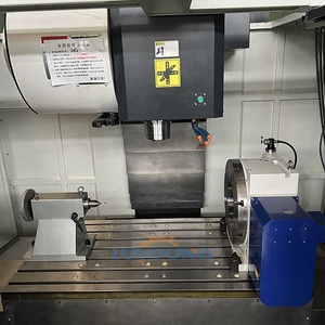 Fresadora CNC VMC1580, máquina cnc suministrada, modelo 400 para metales, motor Vertical de 3 ejes 12, nuevo producto, personalizado único - Product Image 3
