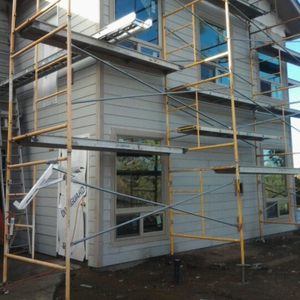 <span class=keywords><strong>3</strong></span> katmanlı alüminyum mobil İskele 150kg yük kapasitesi hafif tasarım