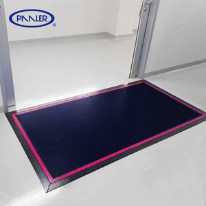 Dayanıklı 3mm vinil yapışkan paspas temiz oda fabrika kullanımı verimli toz toplama yıkanabilir yapışkan yapışkan Mat hastane için düz - Product Image 1