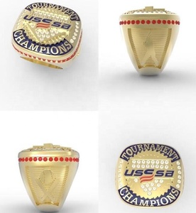 Custom USSSA Tournament <strong>Finalist</strong> Youth Baseball Championship Rings