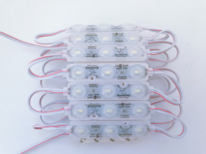 Epistar 5730 SMD Aluminium <strong>PCB</strong> 3-<strong>LED</strong> Ultrasonic Module <strong>Red</strong> Blue Green Yellow Colors Waterproof IP68 IP65 <strong>Led</strong> Module Lights - Product Image 4