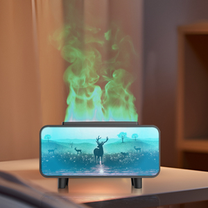 <span class=keywords><strong>Diffuser</strong></span> Aroma Api Perapian Plastik Berkualitas Tinggi >200ml <span class=keywords><strong>Diffuser</strong></span> Minyak Esensial Ultrasonik USB untuk Rumah Tangga Kamar Tidur - Product Image 1